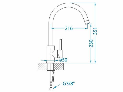 Alveus slavina ELZA Satinirana