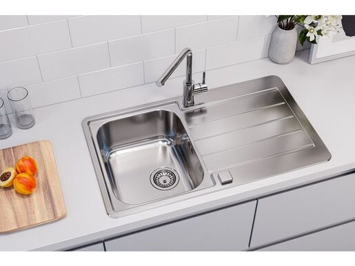 Alveus sudoper LINE MAX 20, brušeni čelik