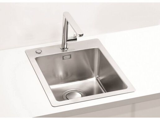 Alveus sudoper PURE UP 10, brušeni čelik