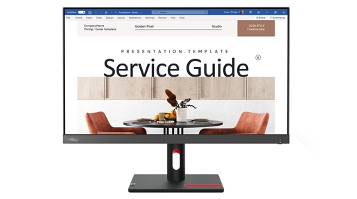 Lenovo monitor ThinkVision S24i-30, 63DEKAT3EU, 24", IPS, FHD, VGA, HDMI, 100Hz, 4ms