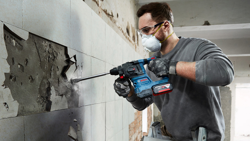 BOSCH Professional Akumulatorski bušaći čekić GBH 185-LI SDS plus, 2x4Ah baterija, kofer