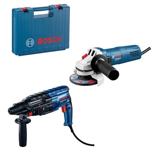 BOSCH Professional set alata GBH 240 + GWS 750-125 S