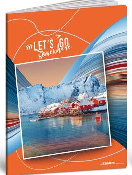 Bilježnica Blasetti Scuola Let's go, A4 Linije, 20 listova, meki uvez