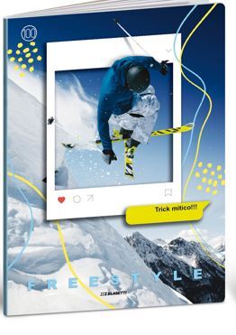 Bilježnica Blasetti Scuola Sport, A4 linije, 20 listova, meki uvez