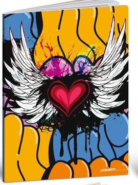 Bilježnica Blasetti Scuola Teen Girl, A4 kvadratići, 20 listova, meki uvez