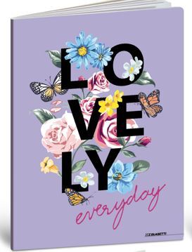 Bilježnica Blasetti Scuola Teen Girl, A4 kvadratići, 20 listova, meki uvez