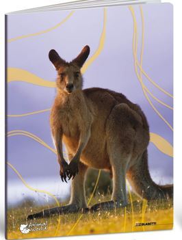 Bilježnica Blasetti Scuola Animal World, A4 Linije, 20 listova, meki uvez