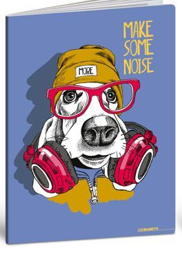 Bilježnica Blasetti Scuola Teen Boy, A4 kvadratići, 20 listova, meki uvez