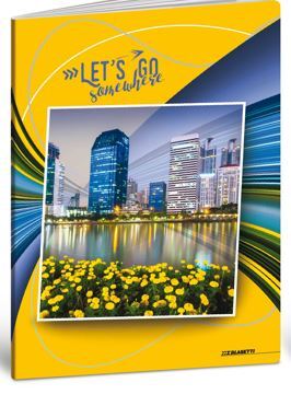 Bilježnica Blasetti Scuola Let's go, A4 Linije, 20 listova, meki uvez