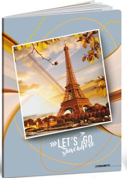 Bilježnica Blasetti Scuola Let's go, A4 Linije, 20 listova, meki uvez