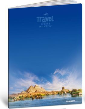 Bilježnica Blasetti Scuola HP travel around the world, A4 Linije, 42 listova, meki uvez