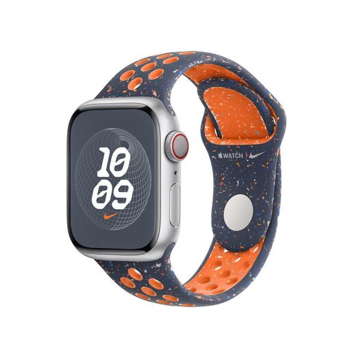 Apple zamjenski remen za Apple Watch 45mm - Blue Flame Nike Sport Band - S/M