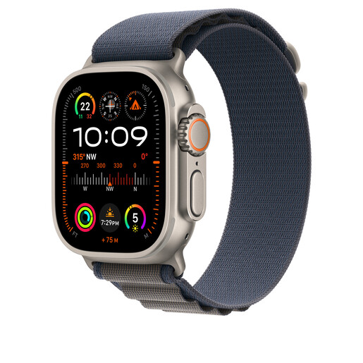 Apple zamjenski remen za Apple Watch 49mm - Blue Alpine Loop - L