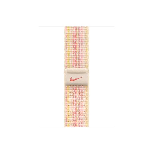 Apple zamjenski remen za Apple Watch 41mm: Starlight/Pink Nike Sport Loop