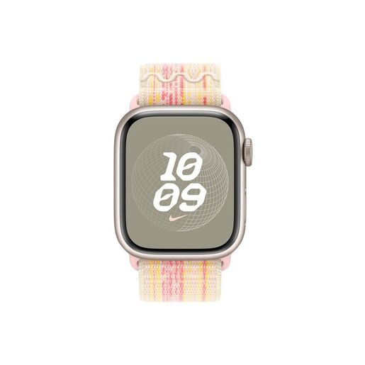Apple zamjenski remen za Apple Watch 41mm: Starlight/Pink Nike Sport Loop