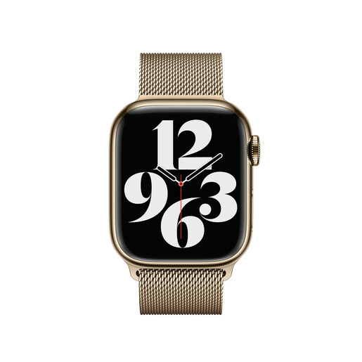 Apple zamjenski remen za Apple Watch 45mm - Gold Milanese Loop