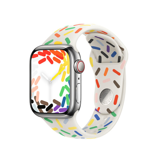 Apple zamjenski remen za Apple Watch 41mm: Pride Edition Sport Band - S/M