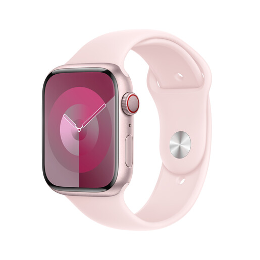 Apple zamjenski remen za Apple Watch 45mm: Light Pink Sport Band - S/M