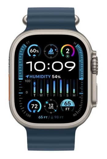 Apple zamjenski remen za Apple Watch 49mm - Blue Ocean Band Extension