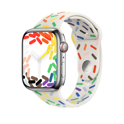 Apple zamjenski remen za Apple Watch 45mm: Pride Edition Sport Band - M/L