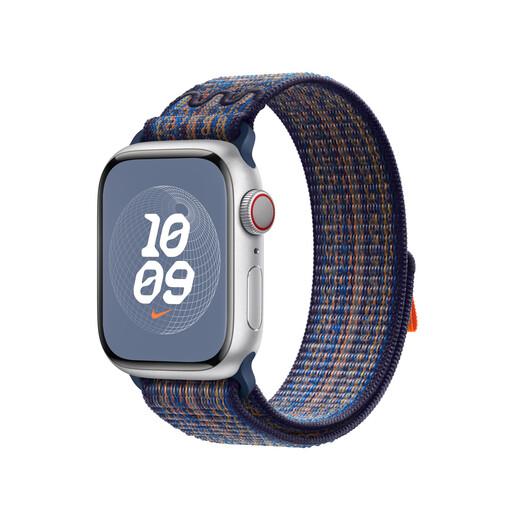 Apple zamjenski remen za Apple Watch 41mm: Game Royal/Orange Nike Sport Loop