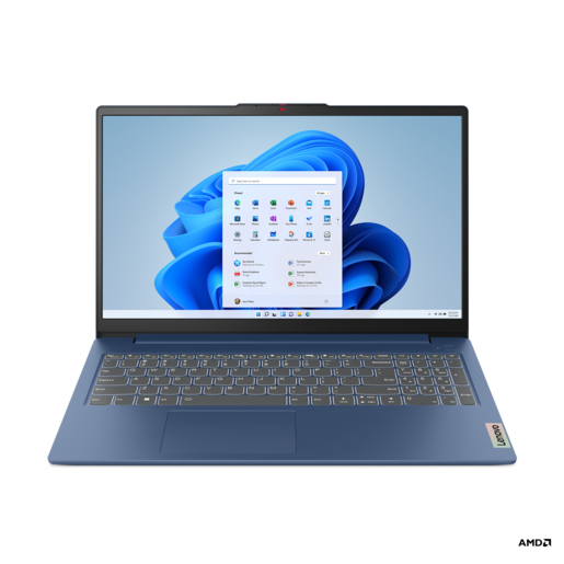 Lenovo IdeaPad Slim 3 15AMN8, 82XQ00H4SC, 15,6 FHD IPS 300nits, AMD Ryzen 5 7520U, 16GB RAM, 512GB PCIe NVMe SSD, AMD Radeon 610M, Free DOS, laptop