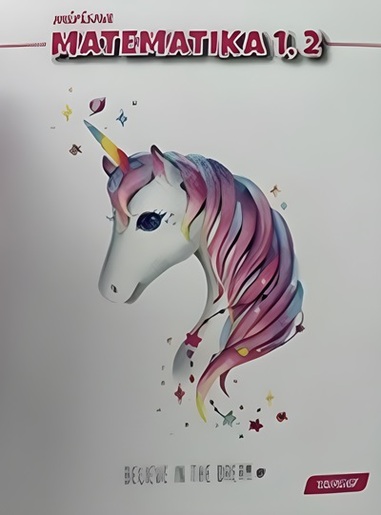 Pisanka matematika 1 i 2, TARGET mirisna, B5 kvadratići, 24 listova, meko izdanje