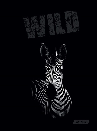 Bilježnica, Target Animal Wild, A4, kvadratići, meki uvez