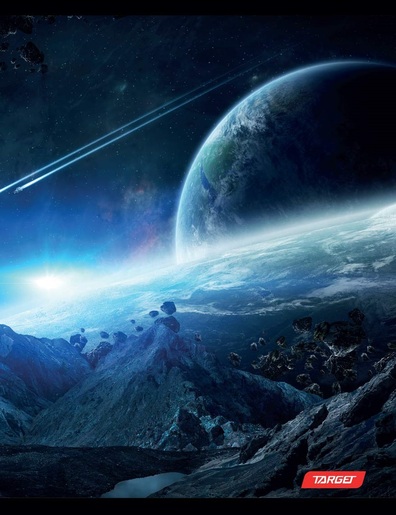 Bilježnica, Target Space, A4, linije, 52 lista, meki uvez
