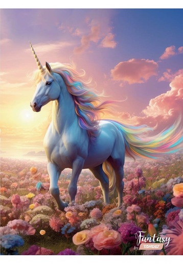 Bilježnica, B.M Target Fantasy, A4, linije, 52 lista, meki uvez