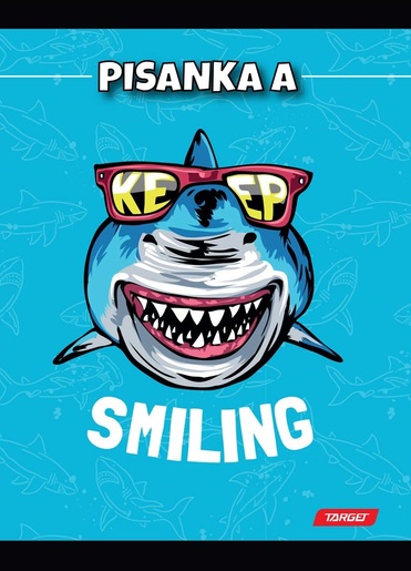 Pisanka A TARGET, B5 linije, 16 listova, meko izdanje