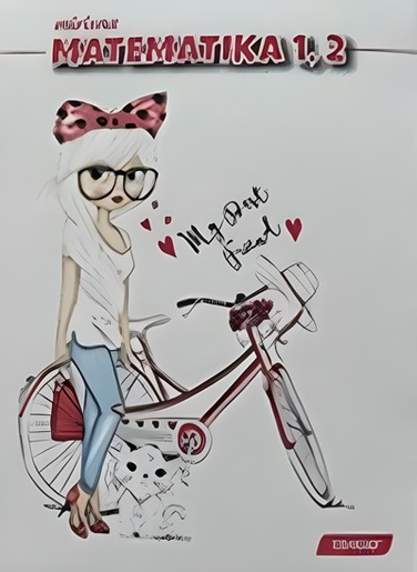 Pisanka matematika 1 i 2, TARGET mirisna, B5 kvadratići, 24 listova, meko izdanje