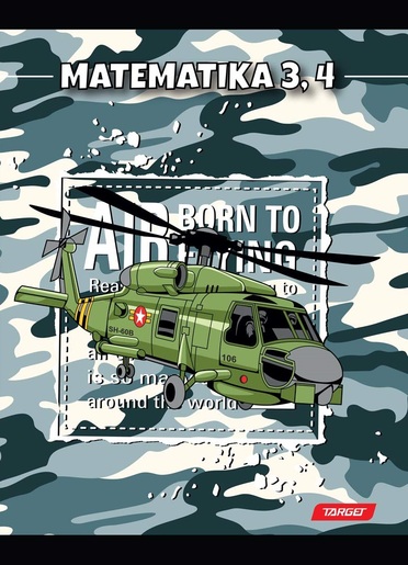 Bilježnica TARGET, B5 linije, 48 listova, meko izdanje