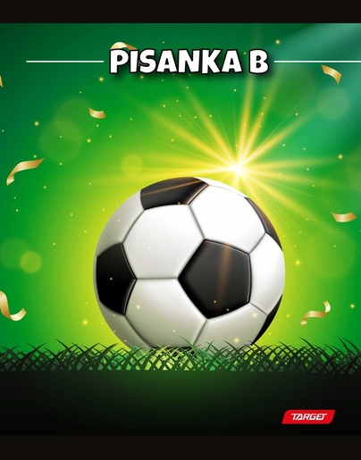 Pisanka B TARGET, B5 linije, 16 listova,