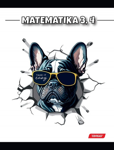 Bilježnica TARGET, B5 linije, 48 listova, meko izdanje