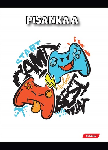 Pisanka A TARGET, B5 linije, 16 listova, meko izdanje