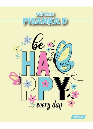 Pisanka D TARGET, B5 linije, 48 listova, meko izdanje