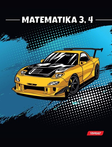 Bilježnica TARGET, B5 linije, 48 listova, meko izdanje