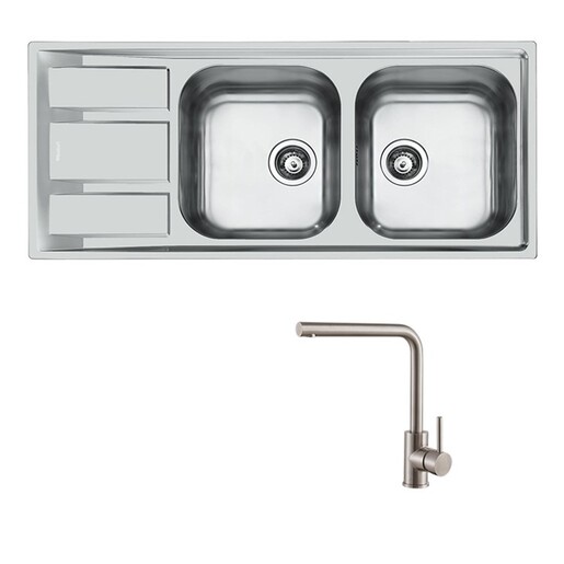 Set sudoper Foster FM Marine 1972960 + slavina Zora, krom mat