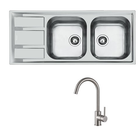 Set sudoper Foster FM Marine 1972960 + slavina Vida, krom mat