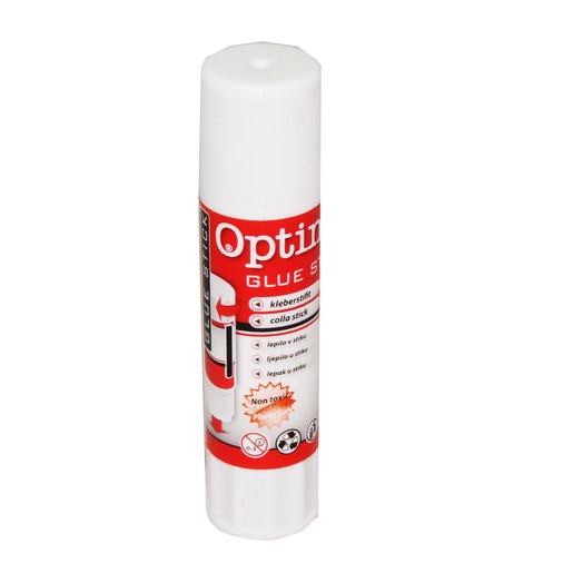 Ljepilo u stiku, 8 g, OPTIMA, 1 kom