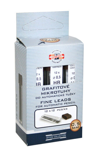 Mine za tehničku olovku, HB 0,5, KOH-I-NOOR, 1 kom