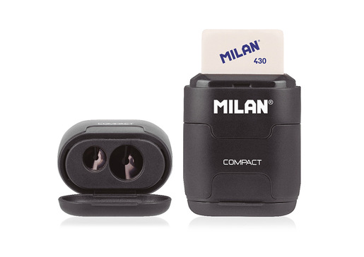 Gumica + šiljilo, dvostruko, Milan, Comp