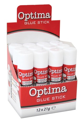 Ljepilo u stiku, 21 g, OPTIMA, 1 kom