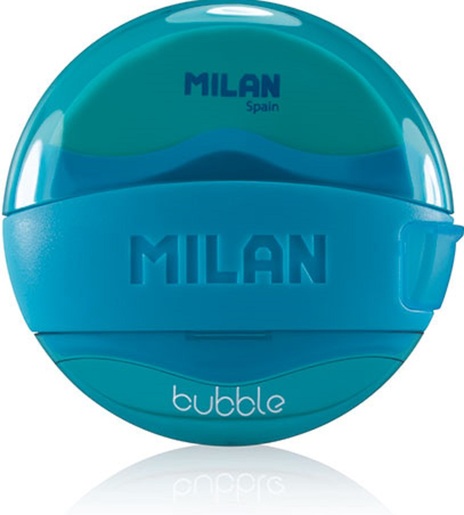 Gumica+šiljilo, MILAN, Bubble, plava