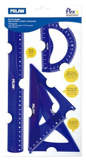 Geometrijski set veliki, MILAN, flex&res