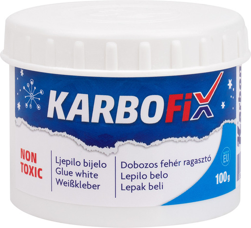 Ljepilo bijelo, KARBOFIX, u dozi 100 g, 1 kom