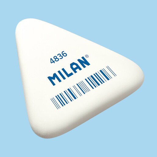 Gumica, MILAN, tanka trokutasta, sorto artikl, 1 KOM