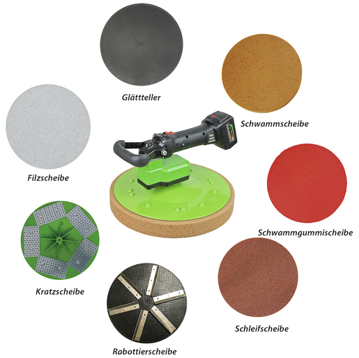 EIBENSTOCK Brusilica za izolaciju EPG 400A 370mm 18V