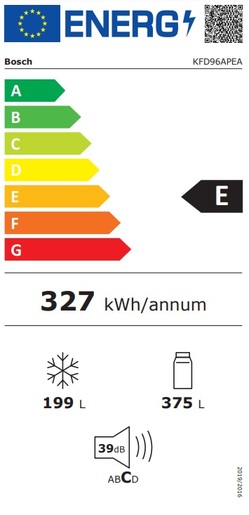 Bosch hladnjak KFD96APEA